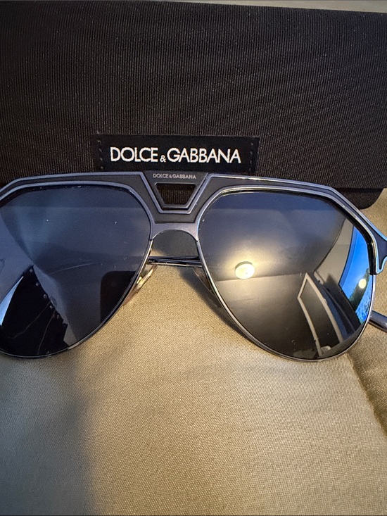 Dolce & Gabbana Other - Dolce & Gabbana Men’s Black Aviator Sunglasses with Dark Lenses made in Italy.